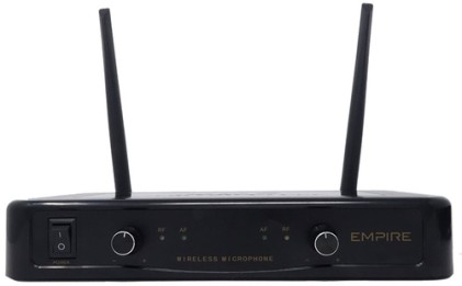 Microfono Empire Wireless Range 30M T Uhf Band Gelato Piu Gelato