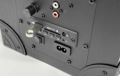 Speaker Empire Portatile Qubo Con Microfono 100W Micr.Ice Incluso