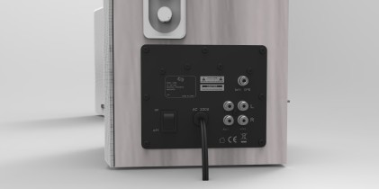 Speaker Empire Wb-64 64W Per Lim Attacco A Parete Bianche