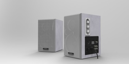 Speaker Empire Wb-64 64W Per Lim Attacco A Parete Bianche