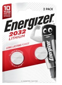 Batterie Bottone Energizer CR2032 2 pezzi