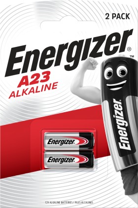 Batteria A23 Energizer E23A Alkaline 2 Pack 629564