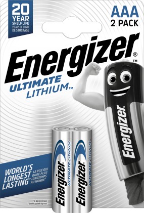 Batterie Ministilo Energizer Ministilo Litio L92 Aaa Bl.2 Pile