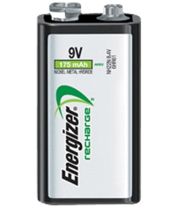 Batteria 9V Ricaricabile Energizer Accu Hr22