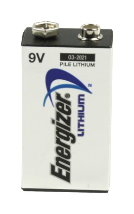 Batteria 9V Energizer Lithium 9V