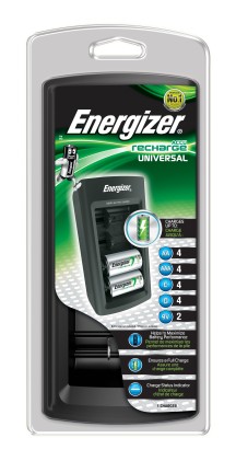Caricabatterie Energizer Universal Charger E301335800