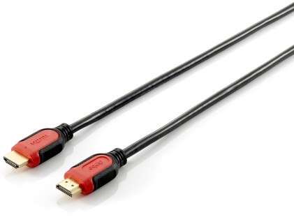 Equip 119343 cavo HDMI 3 m HDMI tipo A (Standard) Nero, Rosso
