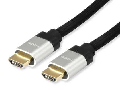 Equip 119383 cavo HDMI 5 m HDMI tipo A (Standard) Nero, Argento