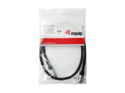 Equip 119383 cavo HDMI 5 m HDMI tipo A (Standard) Nero, Argento
