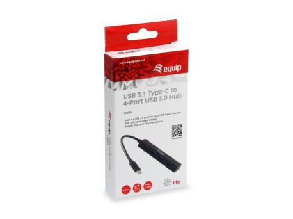 Hub Usb C 3.2 4 Porte Bk 4*Usb A