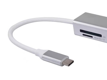 Equip 128958 hub di interfaccia USB 3.2 Gen 1 (3.1 Gen 1) Type-C 5000 Mbit/s Argento