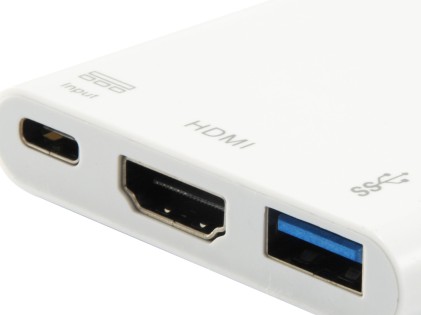 Equip 133461 hub di interfaccia USB 3.2 Gen 1 (3.1 Gen 1) Type-C Bianco