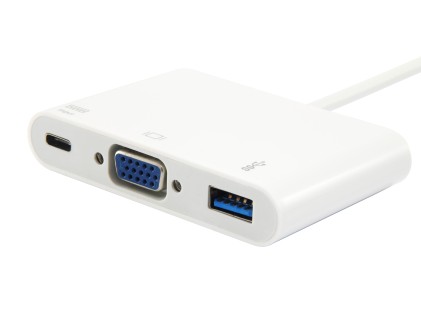 Equip 133462 hub di interfaccia USB 3.2 Gen 1 (3.1 Gen 1) Type-C Bianco