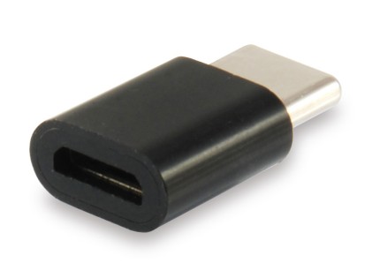 Equip 133472 adattatore per inversione del genere dei cavi USB C Micro USB B Nero