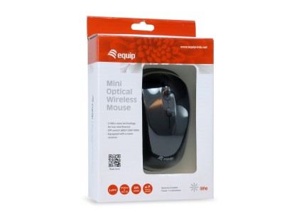 Equip 245108 mouse Ambidestro RF Wireless Ottico 1600 DPI