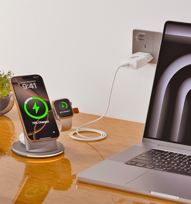 Alimentatore 20W Gan 1 Porta Slim W 1*Usb C Qc+Pd3.0