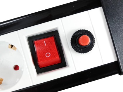 Equip 245553 prolunghe e multiple 1,5 m 4 presa(e) AC Interno Nero, Bianco