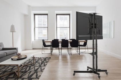 Equip 650603 supporto da tavolo per Tv a schermo piatto 177,8 cm (70") Nero