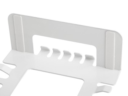 Equip 650807 organizer per cavi Scrivania Supporto per cavo Bianco 1 pz