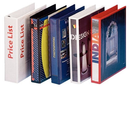 Esselte FSC A4 4 DR/25 mm raccoglitore ad anelli Bianco