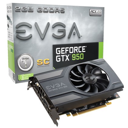 SVGA EVGA GTX950 2GB