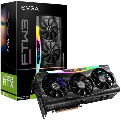 EVGA 08G-P5-3767-KL scheda video NVIDIA GeForce RTX 3070 8 GB GDDR6