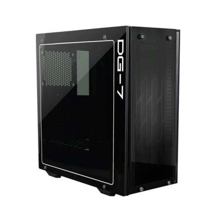 Case Midi EVGA DG-75, Tempered Glass - mattBlack