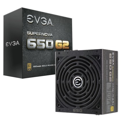 EVGA SuperNOVA 650 G2 alimentatore per computer 650 W 24-pin ATX Nero