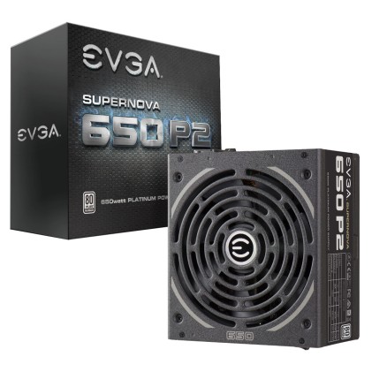 EVGA SuperNOVA 650 P2 alimentatore per computer 650 W 24-pin ATX Nero
