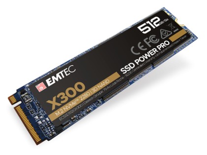Ssd M.2 512Gb 2280 Nvme X300 Emtec 
