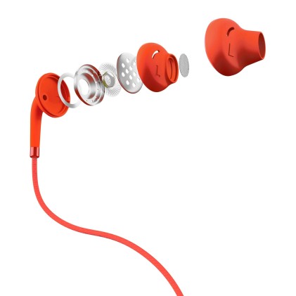 Energy Sistem Style 2+ Auricolare Cablato In-ear Musica e Chiamate Rosso