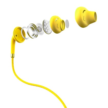 Energy Sistem Style 2+ Auricolare Cablato In-ear Musica e Chiamate Giallo