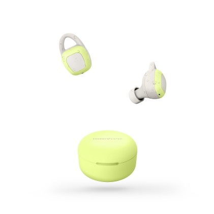 Energy Sistem Sport 6 True Wireless Cuffie In-ear Bluetooth Lime, Bianco