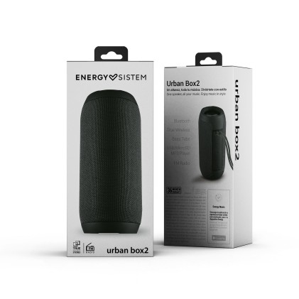 Energy Sistem Urban Box 2 Altoparlante portatile stereo Nero 10 W