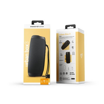 Energy Sistem Urban Box 3 Space Altoparlante portatile mono Nero 16 W