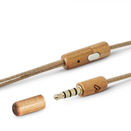 Energy Sistem Eco Cherry Wood Cuffie Cablato In-ear MUSICA Legno