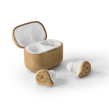 Energy Sistem Eco True Wireless Beech Wood Cuffie True Wireless Stereo (TWS) In-ear Musica e Chiamate Bluetooth Legno