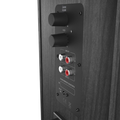 Energy Sistem Studio Monitor 2 Bluetooth altoparlante 2-vie Grigio, Legno Con cavo e senza cavo 50 W