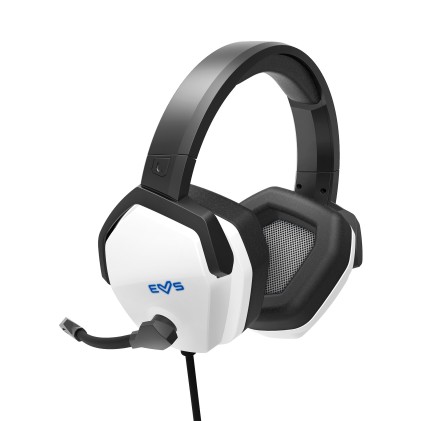 Energy Sistem ESG 4 WHITE Thunder Cuffie Cablato A Padiglione Giocare USB tipo A Bianco