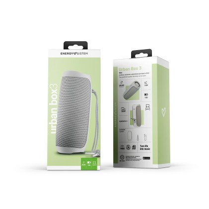 Energy Sistem Urban Box 3 Mist Altoparlante portatile mono Bianco 16 W