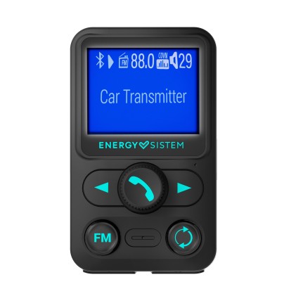 Energy Sistem Car FM Xtra 87,5 - 108 MHz Bluetooth/USB Nero