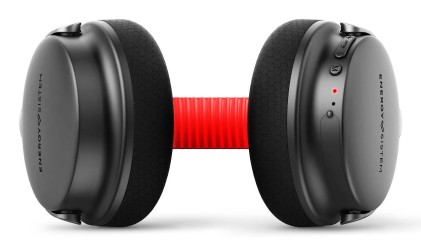 Energy Sistem Power Sport Auricolare Con cavo e senza cavo A Padiglione USB tipo-C Bluetooth Nero, Rosso