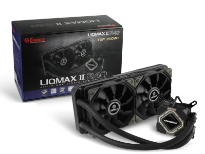 CPU Cooler Enermax Liqmax II 140 140mm Radiator AM4  2x140mm