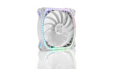 Enermax SquA RGB White Case per computer Ventilatore 12 cm Bianco