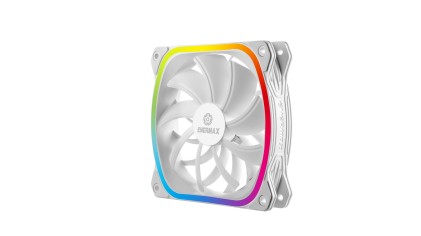 Enermax SquA RGB White Case per computer Ventilatore 12 cm Bianco