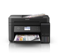 Epson Multif. Ink Ecotank Et-3750 Colore A4 Fronte Retro 8Ppm Wifi Stampante Scanner Fotocopiatrice