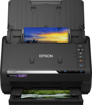 Scanner WiFi Epson Fastfoto FF680W - 600 dpi - Alimentatore automatico