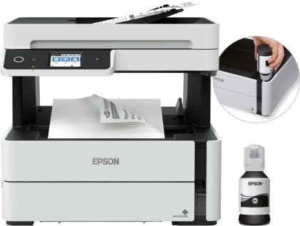 Epson Multif. Ink A4 B/N, Ecotank Et-M3170 20Ppm, Fronte/Retro, Usb/Lan/Wifi, 4In1