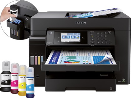 Epson Multif. Ink Ecotank Et-16650 Colore A3 Fronte/Retro 25Ppm 4In1 Usb/Lan/Wifi