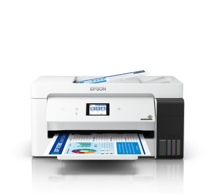 Epson Multif. Ink Ecotank Et-15000 Colore A3 Adf, Fronte/Retro 24Ppm, Usb/Lan/Wifi - 4 In 1